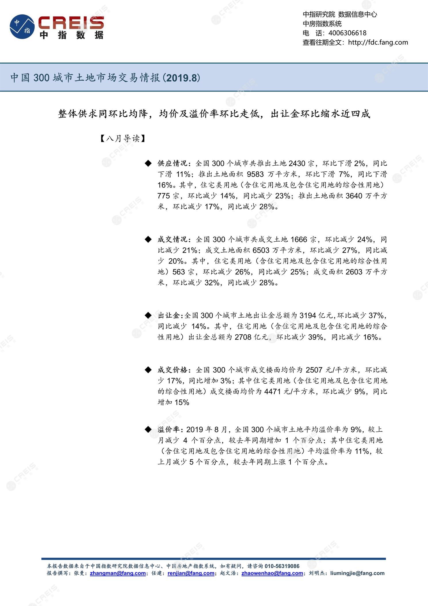 住宅用地、商办用地、土地市场、土地交易、土地成交、土地排行榜、土地供求、工业用地、楼面均价、出让金、规划建筑面积、容积率、出让面积、成交楼面价、溢价率、房企拿地、拿地排行榜、住宅用地成交排行、土地成交情况、一线城市、二线城市、三四线城市、土地价格、城市群、长三角、珠三角、京津冀、300城土地信息