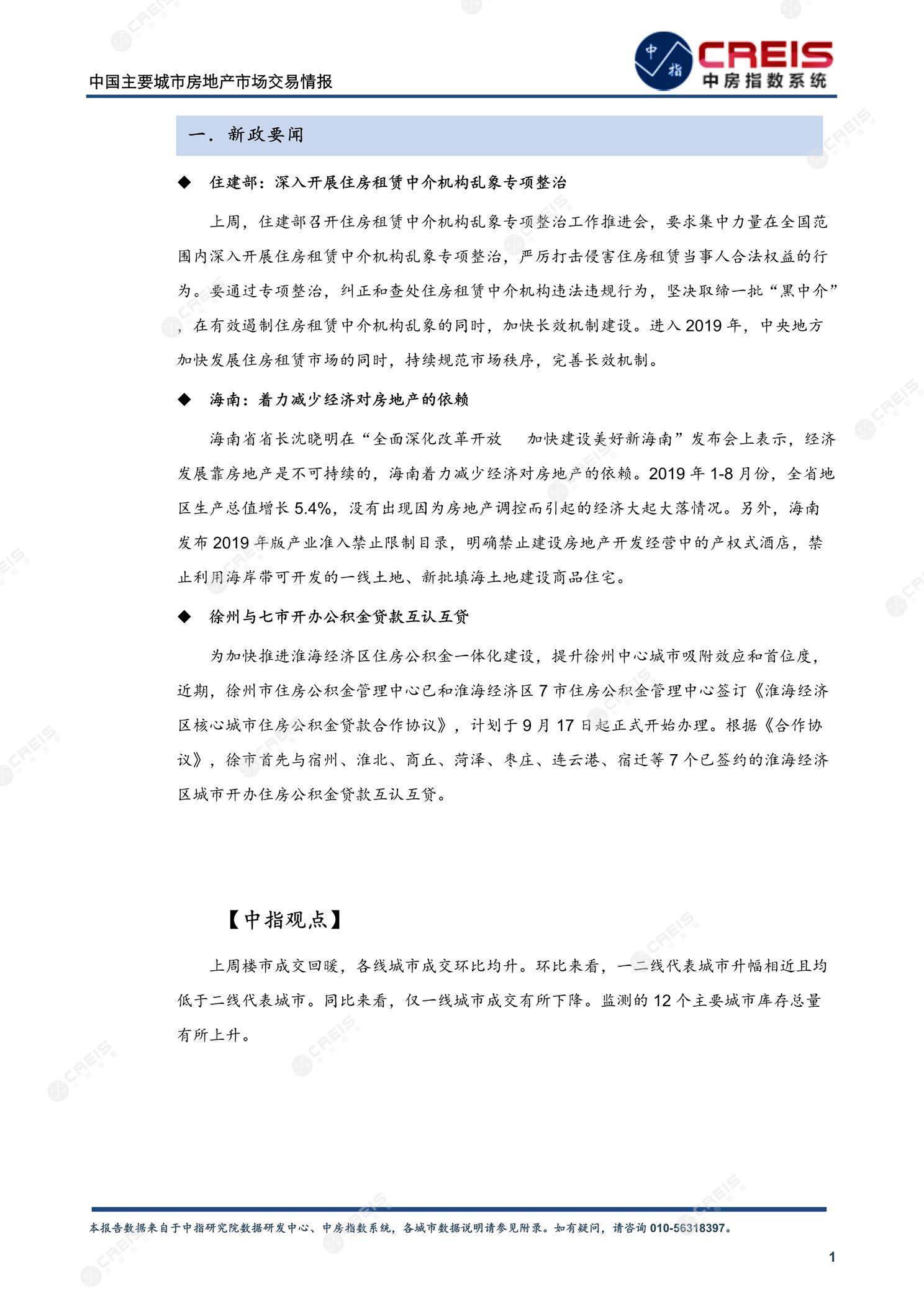 全国楼市、全国房地产市场、重点城市、市场周报、房地产周报、商品房、商品住宅、成交量、供应量、供应面积、成交面积、楼市库存、库存面积、去化周期