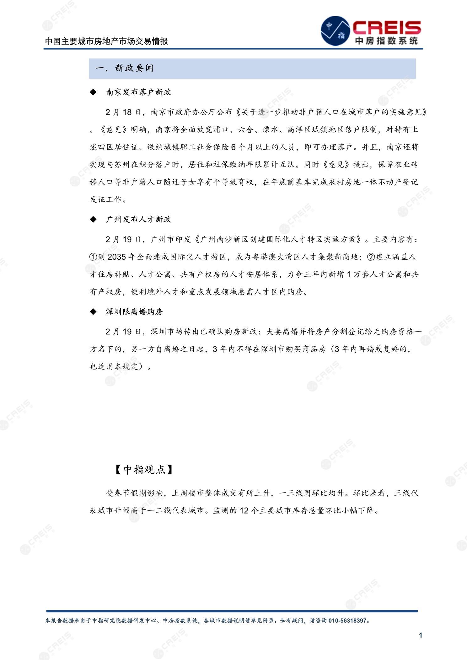 全国楼市、全国房地产市场、重点城市、市场周报、房地产周报、商品房、商品住宅、成交量、供应量、供应面积、成交面积、楼市库存、库存面积、去化周期